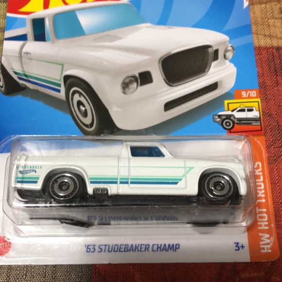 🛍️5/$20🛍️BNIB HOTWHEELS, ‘63 Studebaker Champ. - Picture 2 of 3